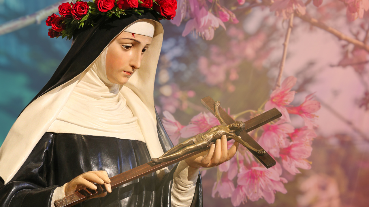 Capa da notícia: Oração à Santa Rita de Cássia